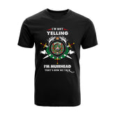 Muirhead Tartan Crest T-shirt - I'm not yelling style